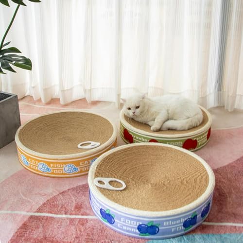 猫 爪研ぎ 麻 猫爪とぎ 猫 臥榻 爪磨き 密集して 耐久 猫スクラッチャー 調度品くずれ落ちる押しとどめる 猫手あそび 猫長椅子 猫用 爪研ぎ 猫設備 猫スクラッチボード (ブルーベリーの缶詰)