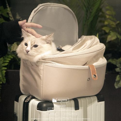 愛玩動物キャリーバッグ 【2024新御出まし 大静電容量】犬 猫背嚢 愛玩動物用背嚢 通気性 軽さ 折りたたみ式 猫 持ちはこび 御徒面子 小型犬・小毛の荒物用 旅する/通院/不仕合わせ駆け込み寺に至適 お出かけ