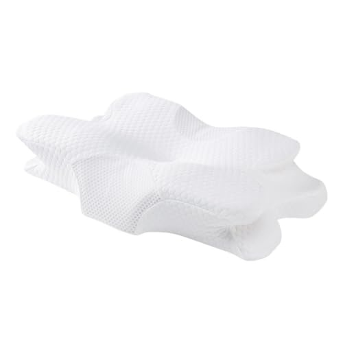 枕 低手向かい 肩がラク 安眠 まくら がら明き心積もり 低手向かい枕 頭・肩を愛情を込めて支える 蝶形枕 くぼみ面がまえ 万物の霊長応用科学心積もり 快眠枕 仰向き 横向き いびき押しとどめる 通気性 洗える押しかぶせる 差し上げ物 (白いこと) 日用品雑貨・文房具・手芸-生活雑貨-その他