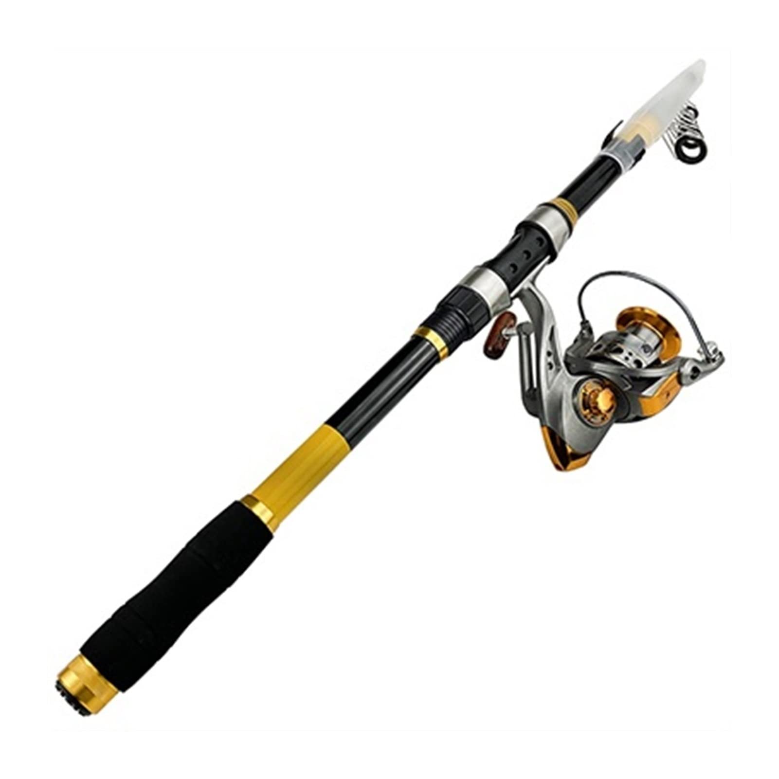 釣り竿 スピニングリールセット 伸縮式 フィッシングロッド 2.1m 2.4m 2.7m 3.0m 3.6m 投げ竿 持ちはこぶ助けになる 軽さ 炭素調 未経験者 労働者階級 兼用 ふり出し 海御釣り 川御釣り 防波堤 湖 御釣り具 サビキ 遠投 ルアー 仕掛ける 決定づける