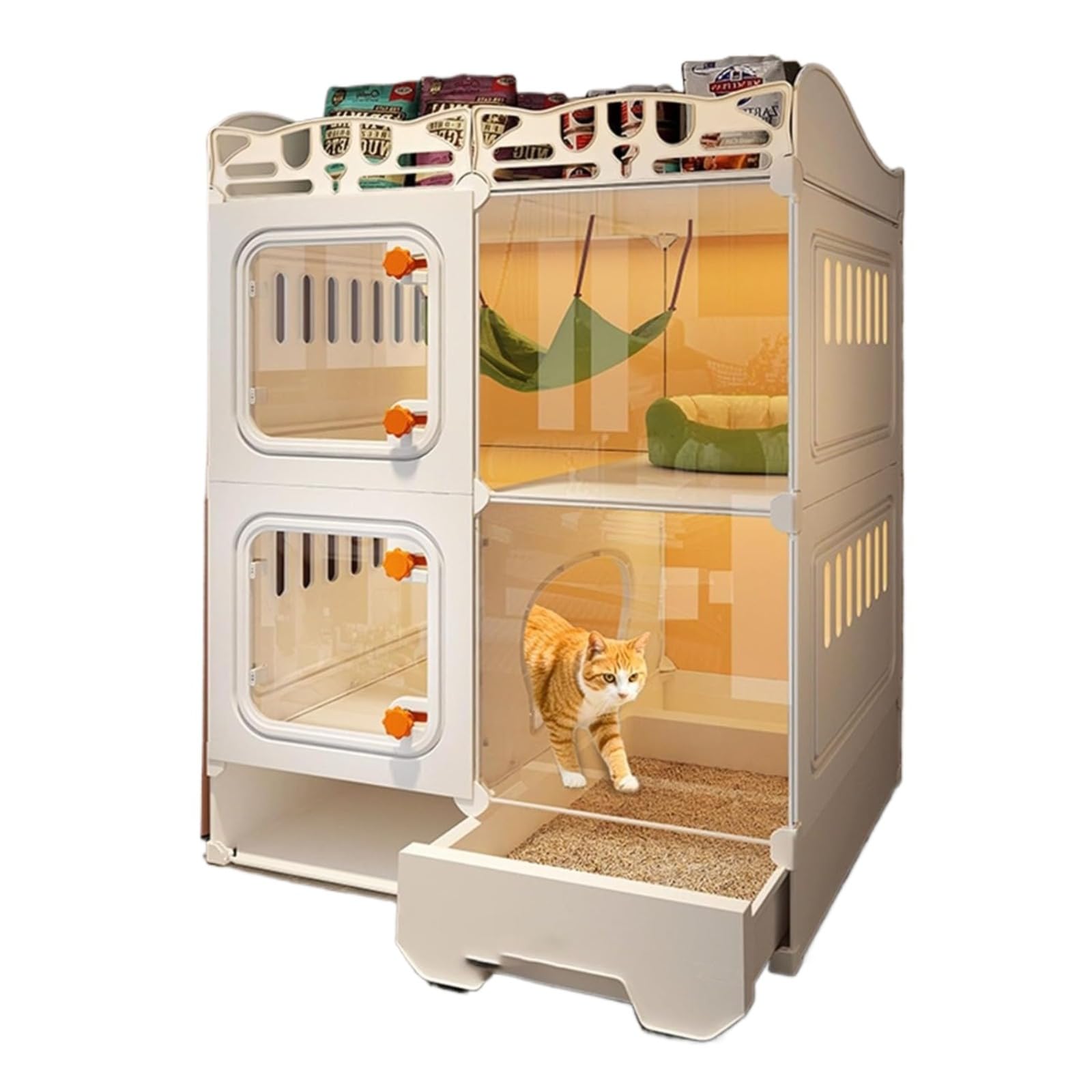 猫 伏せ籠 2段 キャットケージ 大型 今めかしい 猫ゲージ キャットハウス 猫 住み家 多頭飼い 留守番 逃げ失せる押しとどめる 室内用便器付き添い人 抽き出し式お盆 精神的な統合飾り気の無い 洗い濯ぎし分かりやすい 通気性 室内飼い 保護すること 猫用 好いたらしい 愛玩動物伏せ籠 広々 納める間隔文字