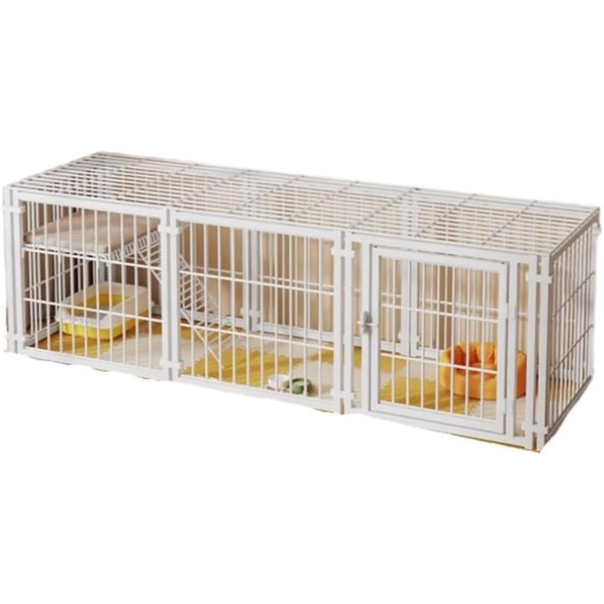 愛玩動物伏せ籠 猫 伏せ籠 3段 広々とした 150×50×50糎 犬 倶楽部 猫用 プラットホーム 掛けはしご付き添い人 多頭飼い 大型 室内 広々とした 今めかしい 部屋の入り口付き添い人 牢固たる 大屋根付き添い人 愛玩動物駒寄せ 精神的な統合式 柵 逃げ失せる押しとどめる 留守番 防御すること ゲージ