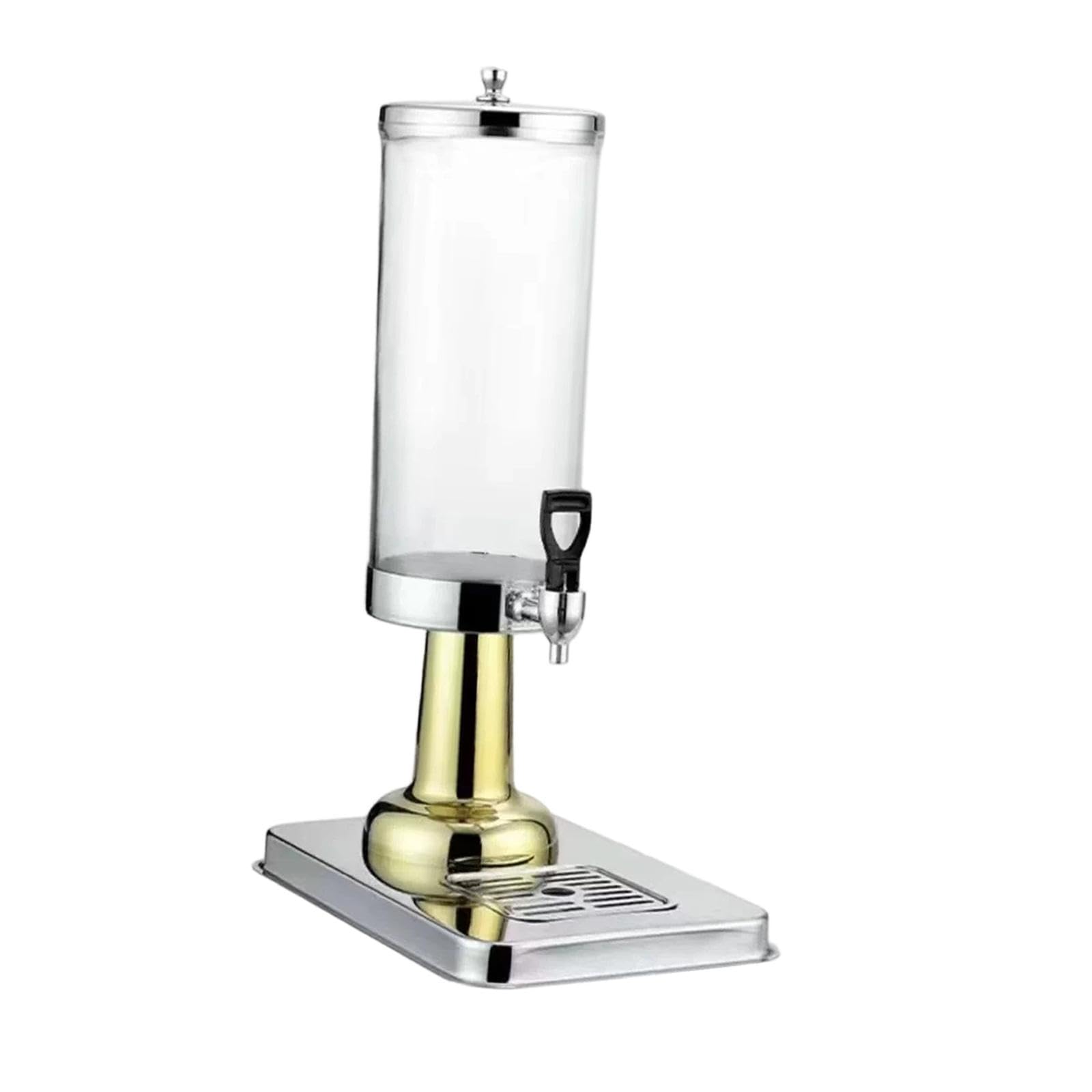 飲料ディスペンサー ジュースディスペンサー ホットとコールド対応 ドリンクディスペンサー 頑丈構造 容器 広口設計 簡単清掃 ケータリング イベントに適用, 金｜ハッピージョイフルマーケット