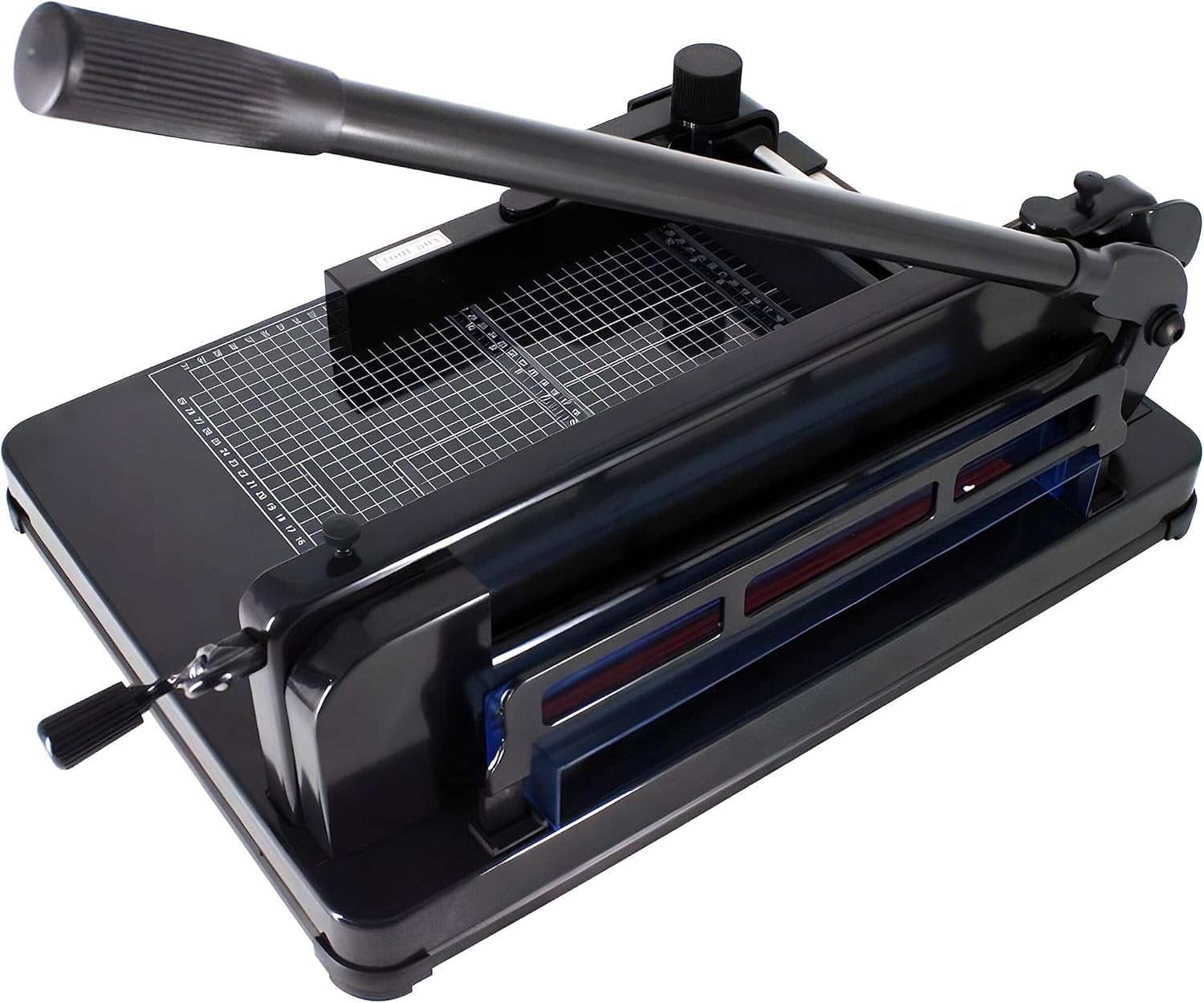 4裁断機 大型 400枚 30切断幅 ペーパーカッター 事務 オフィス用品 ハンドタイプ 断裁機 自炊 (4 ブラック)｜ハッピージョイフルマーケット