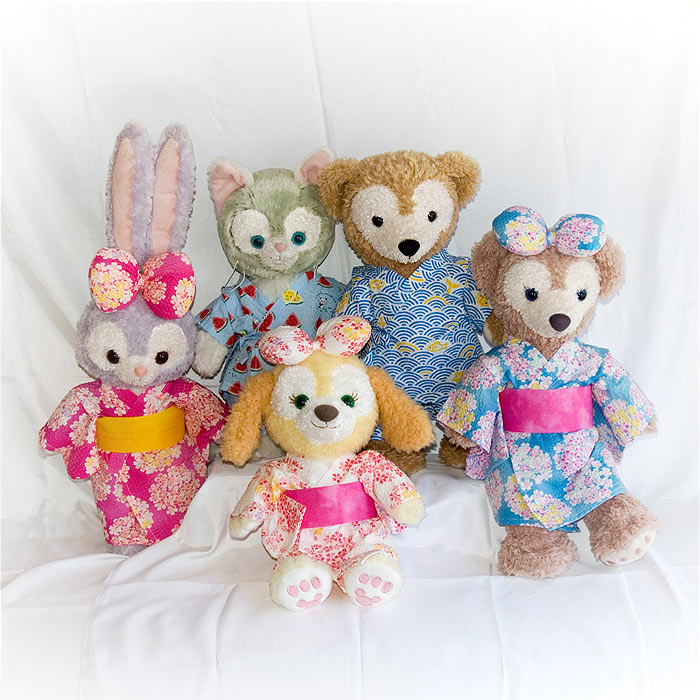 楽天市場】ダッフィー*シェリーメイコスチューム☆和装＊縞花柄