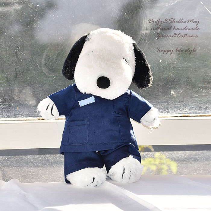 楽天市場 スヌーピーsサイズコスチューム ドクター スクラブ 青 Doctor Blue Hp Snoopy ハンドメイド 術着 洋服 ハッピーライフスタイル