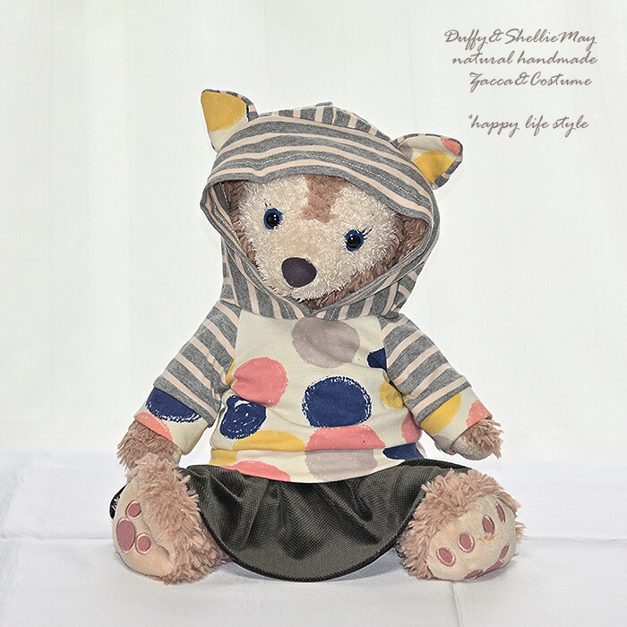 楽天市場】1点のみ】ダッフィー・シェリーメイ*モコモコパーカーと