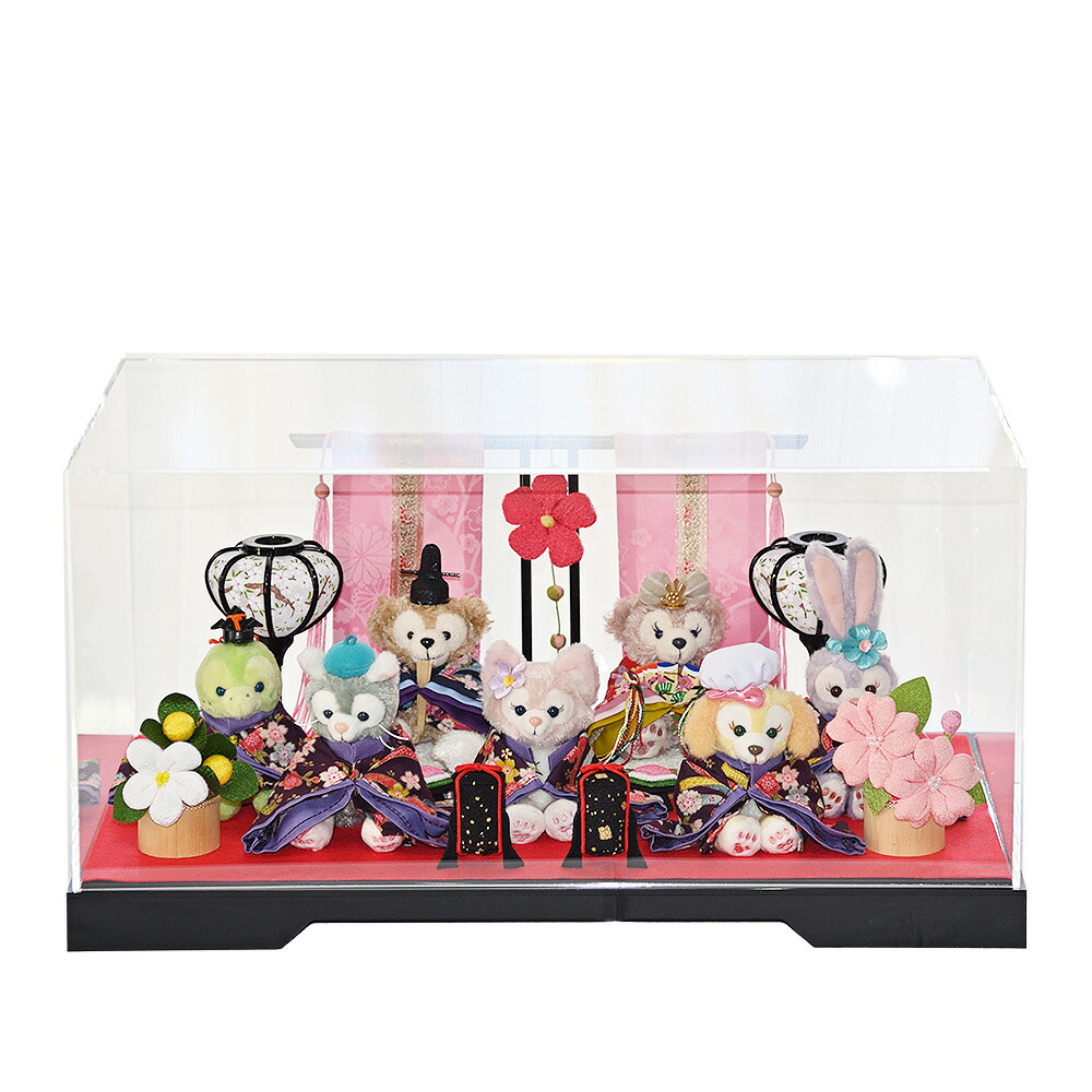 楽天市場】お雛様用透明ケース ディズニー コレクションケース 人形