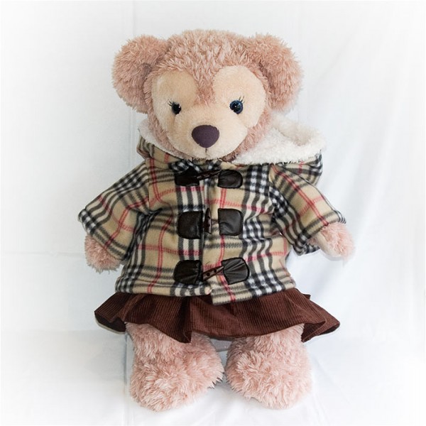 楽天市場 ダッフィー コスチューム グッズ シェリーメイ Mサイズ Duffy チェックダッフルコート スカート Coat54 M 洋服 Duffy グッズ ハッピーライフスタイル