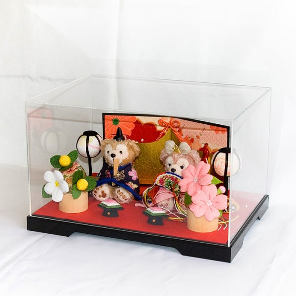 楽天市場】お雛様用透明ケース ディズニー コレクションケース 人形