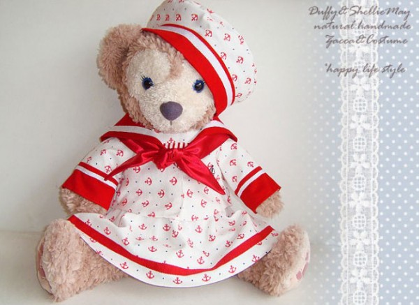 ダッフィー 、シェリーメイ 用コスチューム 252 ダッフィー シェリーメイ ハンドメイドコスチューム ダッフィー