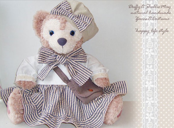 楽天市場】ダッフィー*シェリーメイコスチューム*Sサイズ43cm☆レッグ