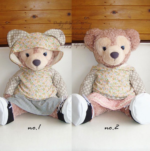 ハンドメイド シェリーメイ風パーカー オーダーページ*ダッフィー 風、シェリーメイ 風 着ぐるみ