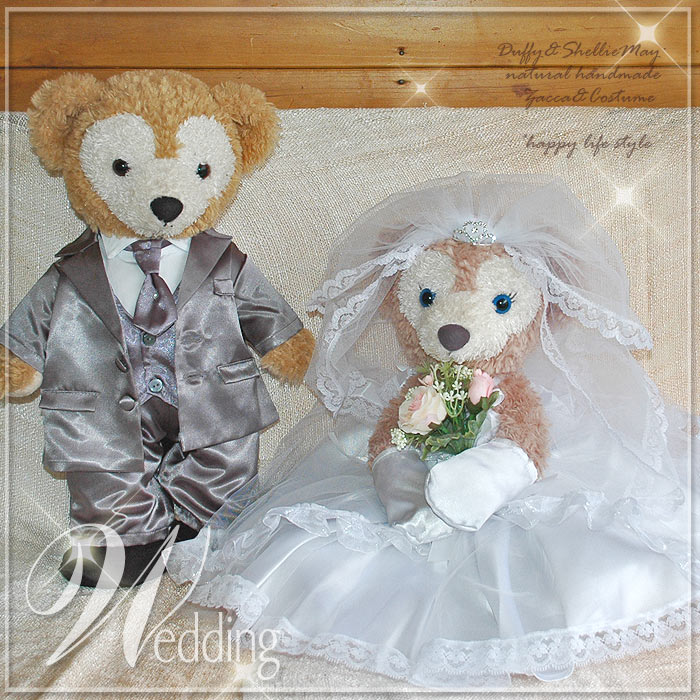 楽天市場】ダッフィー シェリーメイ ウエディング ペア Sサイズ