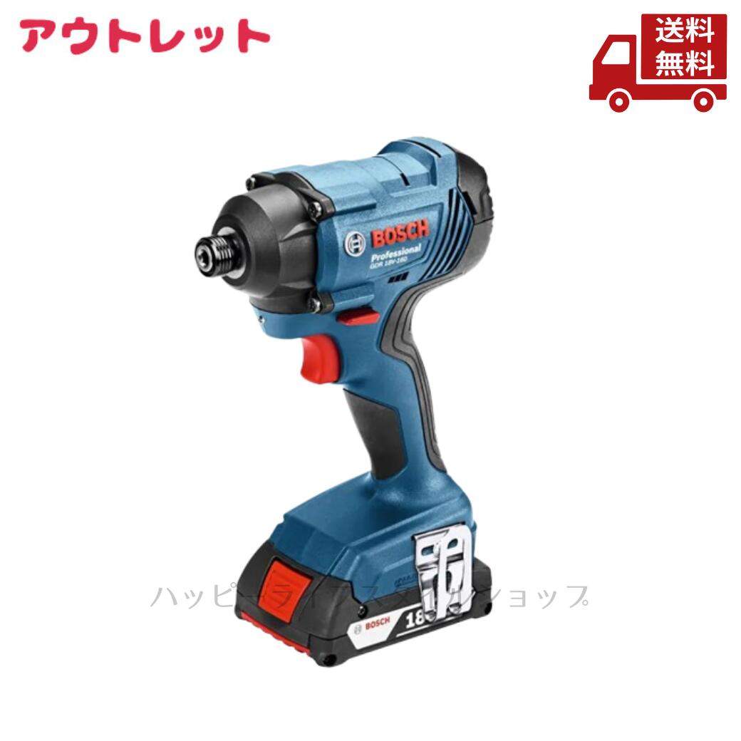 ☆ アウトレット 箱傷みあり BOSCH ボッシュ コードレスインパクトドライバー 18V GDR18V-160JS バッテリー1個付 PSE対応 カインズオリジナル 送料無料 更に割引クーポン