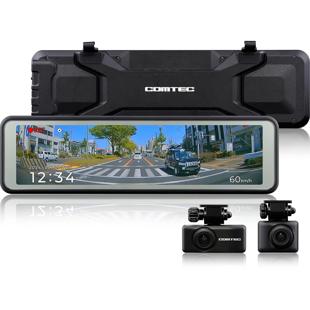 ジェル ZDR-038 フロントカメラ、リアカメラ コムテック ドライブレコーダー ZDR-038 フロントカメラ、リアカメラ