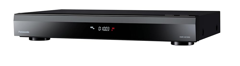 パナソニック 10TB 11チューナー ブルーレイレコーダー 全録 8チャンネル同時録画 4Kチューナー内蔵 全自動DIGA DMR-4X1003