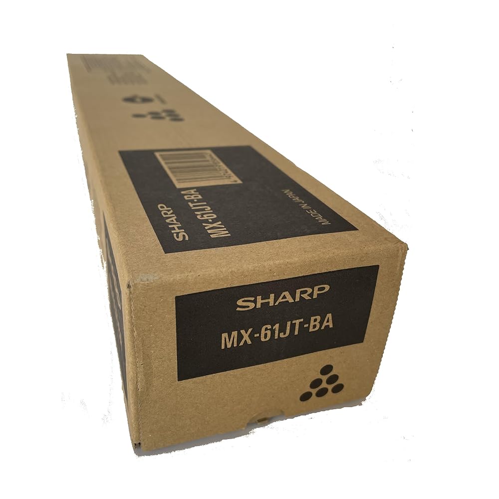 MX-61JT BA ブラック 純正新品(シャープ)(MX-6170FN／MX-6150FN／MX-5170FN／MX-5150FN／MX-4170FN／MX-4150FN／MX-3650FN／MX-3150FN／MX-2650FN)
