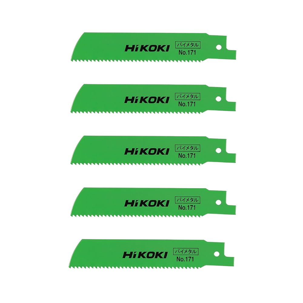HiKOKI(ハイコーキ) セーバソーブレード レシプロソーブレード NO.171 140L 8山 (5入) 0033-0134