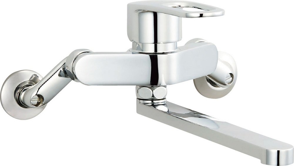 楽天市場】LIXIL・リクシル シングルレバー混合水栓 SF-WM430SY(JW