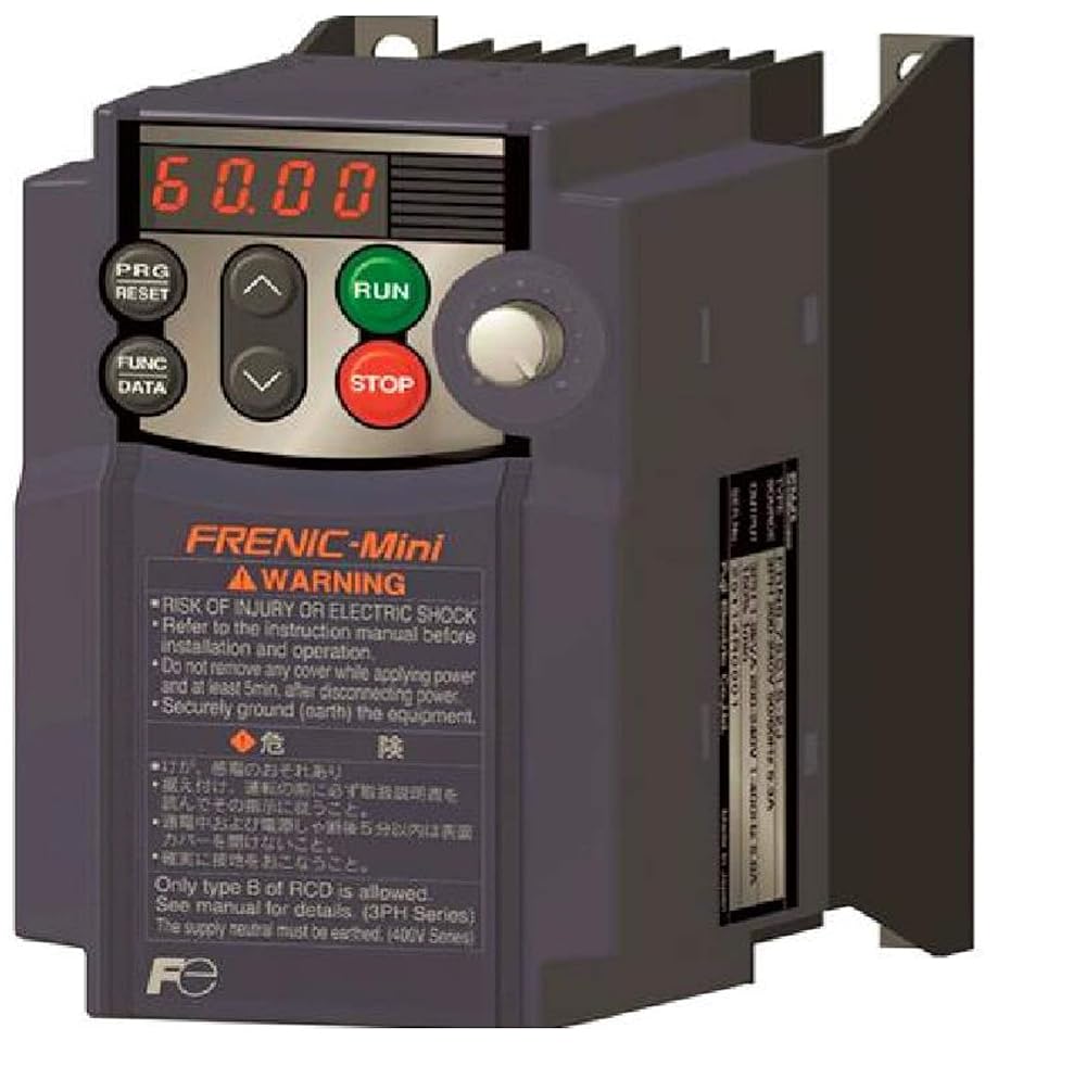 【富士電機】FRN3.7C2S-2J インバーター FRENIC-Mini 三相 200V 3.7KW（三相モーター制御用） 省エネ インバータ 標準形 ダイナミックトルクベクトル制御｜ハッピーライフスタイルショップ