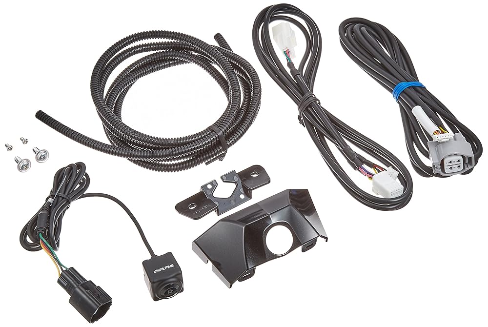 アルパイン(ALPINE) アルファード 30系 (H30/1~) 専用 マルチビュー・フロントカメラ グリル取付けキットパッケージ PKG-C2500FDY2-AL2