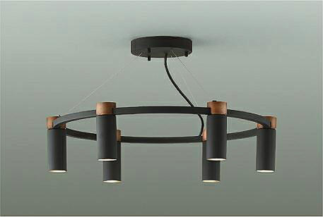 DCH-41987YG DAIKO 大光電機 【メーカー直送】 シャンデリア LED4.0W(E11)DECO-S35・中角形×6灯 電球色/2700K|ハッピーライト店