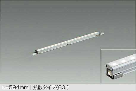 LZW-91604LTE DAIKO 大光電機 【メーカー直送】 L=594mm 拡散タイプ（60&deg;） 防雨・防湿形 天井付・壁付・床付兼用 LED 7.8W 電球色／2700K｜ハッピーライト店