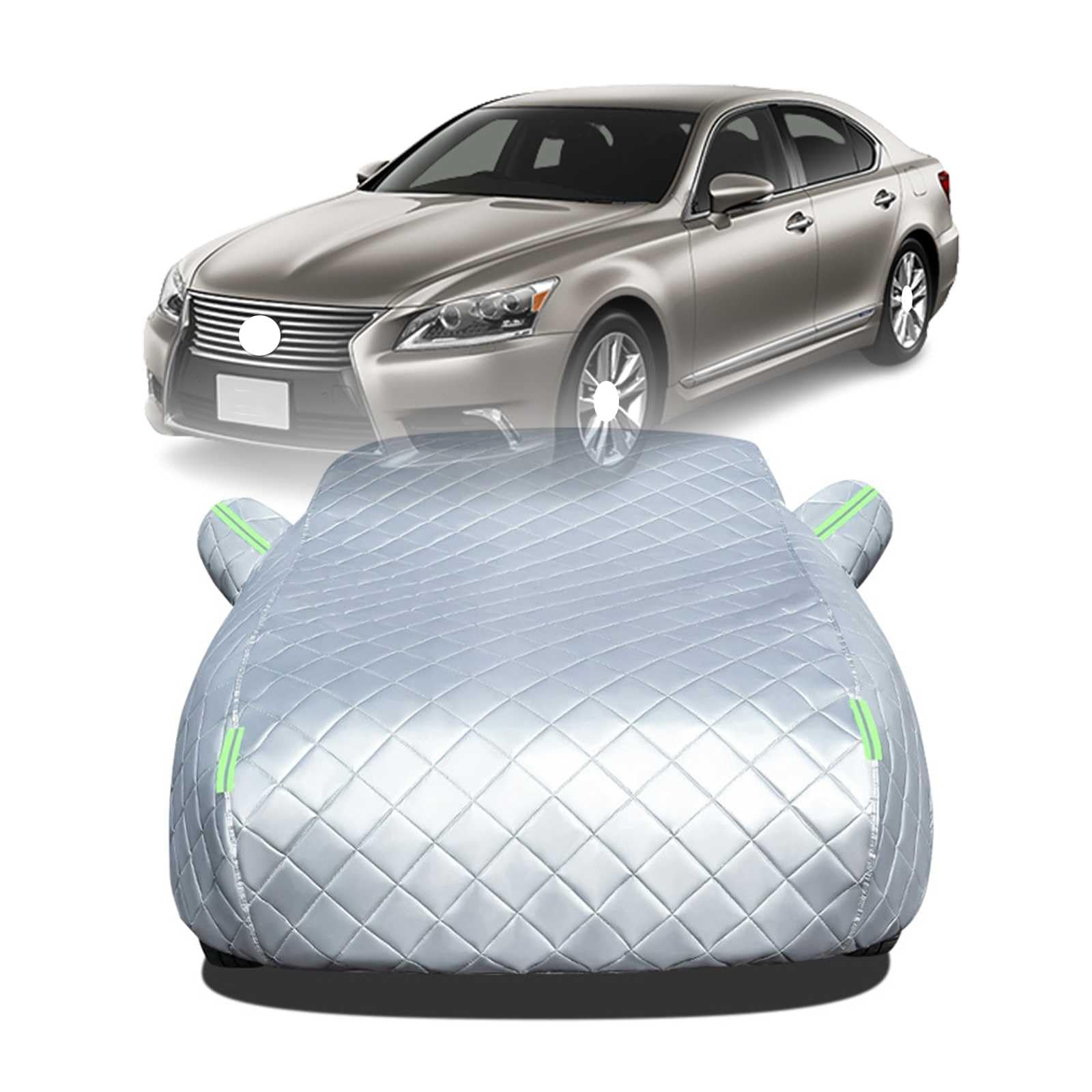 【2023年冬新開発型】ボディカバー に適用 レクサス LS VXFA50 VXFA65 GVF50 GVF65 車 カバー 防雹カーカバー カスタムパーツ 車カバー｜ハッピーラッキーショップ