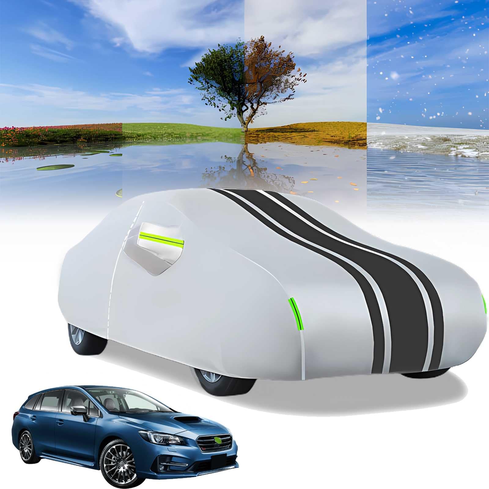 に適用 スバル レヴォーグ 専用 車 カバー 純正 ボディカバー 複合綿 防雹 防塵 撥水剤 UVカットカスタムパーツ 車カバー 凍結防止カバ｜ハッピーラッキーショップ