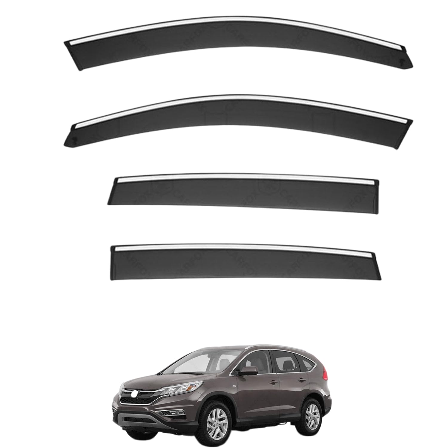 に適用 ホンダ CR-V RM 2012-2016 専用 ドアバイザー 車用レインガード 厳選アクリル製 防雨性 風切り音軽減 カスタムカーパーツ サイドバイザーセット 日よけ対策 通年使用 車外装備品 傷防止 簡単装着 視界を遮らない 結露除去 雨天走行｜ハッピーラッキーショップ 7,919円