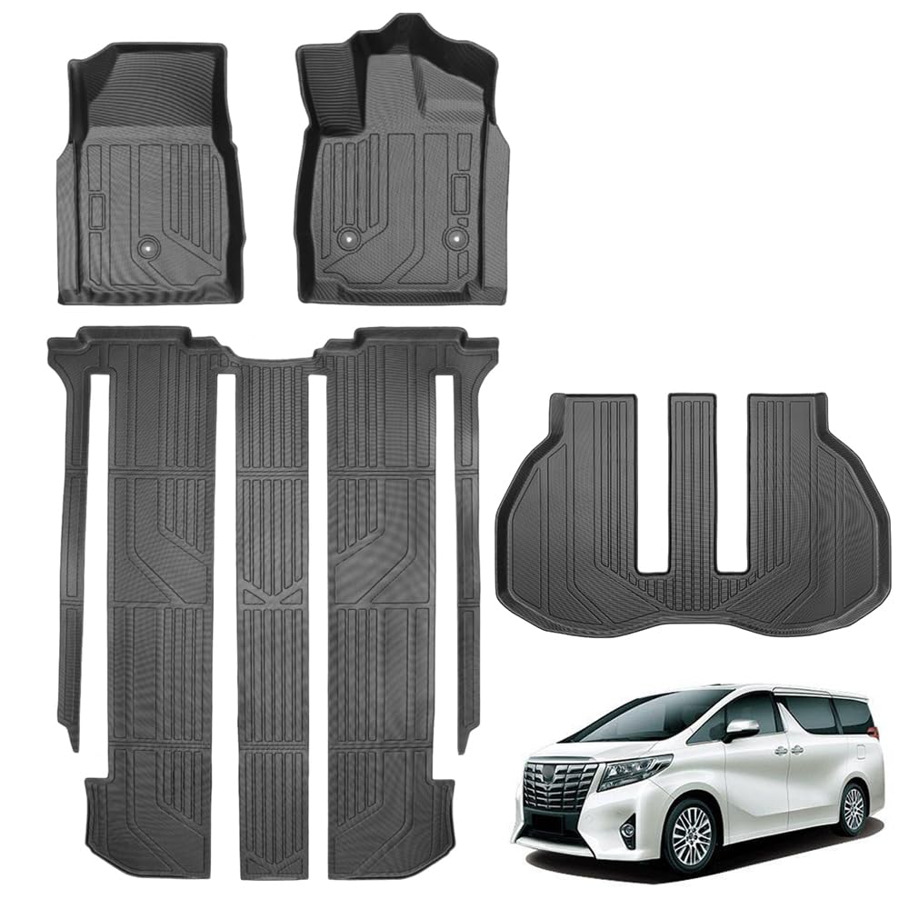 フロアマット アルファード30系 対応 カーマット 3D立体マットトヨタ 専用 アルファード ALPHARD 30系 ヴェルファイア VELLFIRE 専用設｜ハッピーラッキーショップ