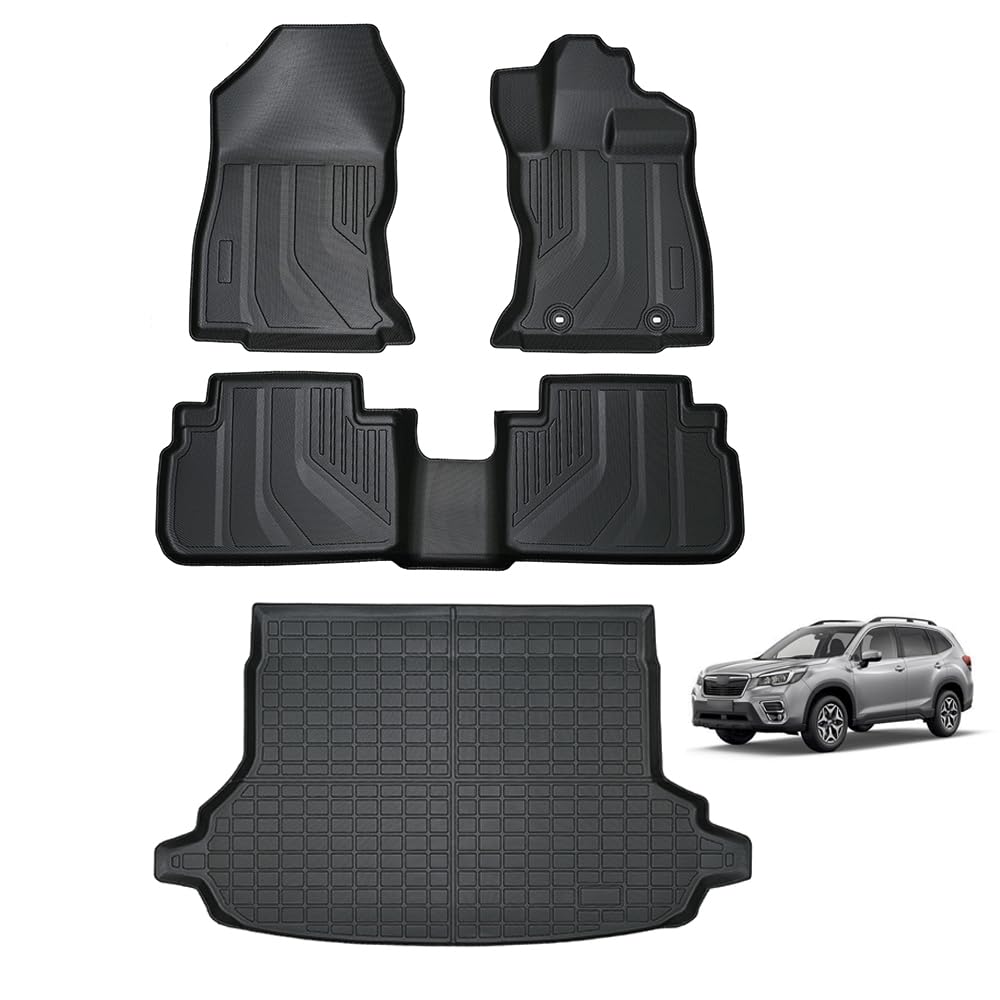 フロアマットフォレスター SK系 対応 カーマット+トランクマット スバル フォレスター SK系 -Forester SK系 新型5代目 型式: SK9/SKE/SK|ハッピーラッキーショップ