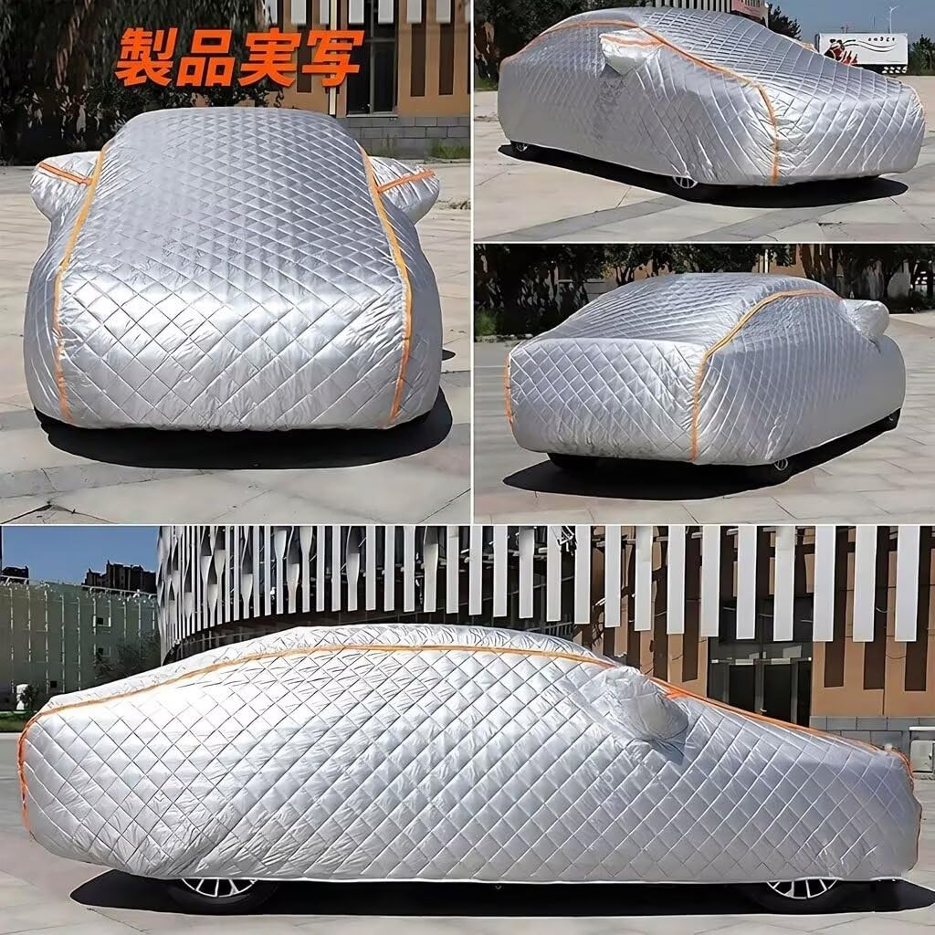 フォルクスワーゲン ゴルフ CD系 2021年6月?現行 専用 極厚5層構造 車カバー 雹対策 ボディカバー 裏起毛 防水 撥水 防雪 紫外線対策 自動車カバー 凍結防止 黄砂 PM2.5 対策 四季対応 屋外 屋内 傷防止 丈夫 収納袋付き｜ハッピーラッキーショップ