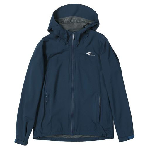 [フォックスファイヤー] 防水 W レイン ストレック ジャケット 【ストレッチ】 レディース ネイビー 日本 S (日本サイズS相当)｜HappyMasaya