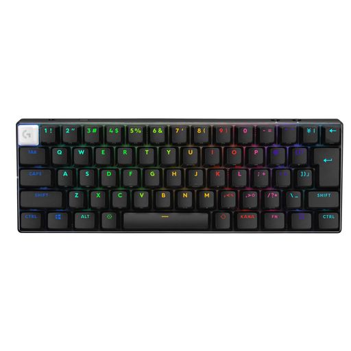 Logicool G PRO X 60 LIGHTSPEED ワイヤレス ミニ ゲーミングキーボード G-PKB-60-001TCBK タクタイル オプティカル GXスイッチ Bluetooth 日本語配列 LIGHTSYNC RGB 65時間 長時間|HappyMasaya