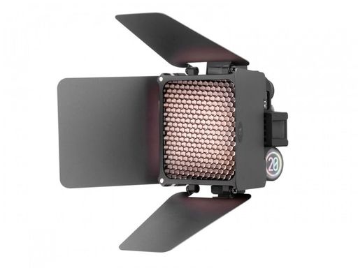 【国内正規保証品】 ZHIYUN LEDライト FIVERAY M20 COMBO コンパクトフィルライト 2700-6500Kバイカラー 拡張用マグネットケージ付属 USB Type-C充電 背面マグネット 088099|HappyMasaya