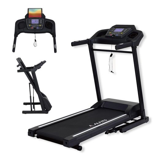 アルインコ(ALINCO) ランニングマシン 家庭用 折りたたみ 時速1-16km ワンタッチ速度調節ボタン プログラム機能 幅広サイズ 傾斜角度3段階調節 キャスター付き タブレットトレー付き 心拍測&hellip;｜HappyMasaya