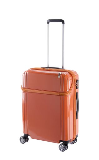 [トラベリスト] スーツケース トップオープン M 54L 62cm 3.9kg 76-30497 7 オレンジカーボン｜HappyMasaya