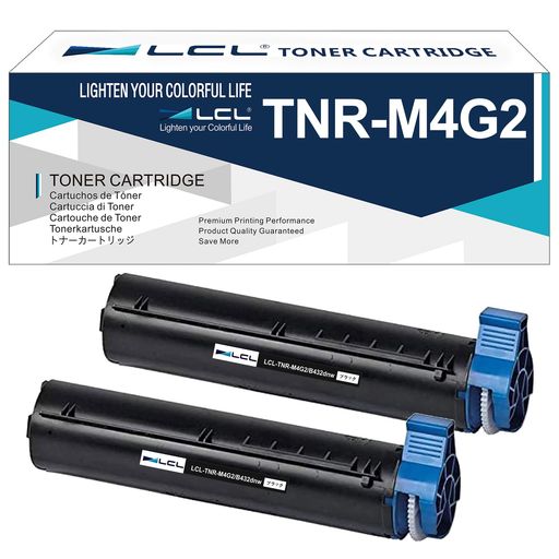 LCL OKI用 TNR-M4G2 TNR-M4G1 B432dnw 12000枚 (2パック ブラック) 互換トナーカートリッジ 対応機種:B432dnw｜HappyMasaya