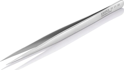 クニペックスKNIPEX汎用ピンセットチップ幅0.20x0.30mm全長140mm9221-08