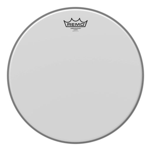 REMOレモコンサートスネアヘッドコーテッドアンバサダー14”114BA