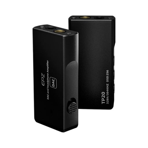 HifiKingdomEPZTP20ポータブルヘッドホンアンプ32bit/384Khz/DSD256・3.5mm&4.4mmデュアル出力、Android専用TypeC(BLACK)