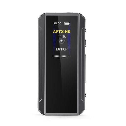 FIIOBTR13BlackBluetoothDACアンプQCC5125ハイレゾグローバルPEQLDACaptX3.5mm4.4mmバランス
