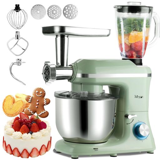 楽天市場】スタンドミキサー 卓上ミキサー 6L 大容量 多機能 ミンチ機