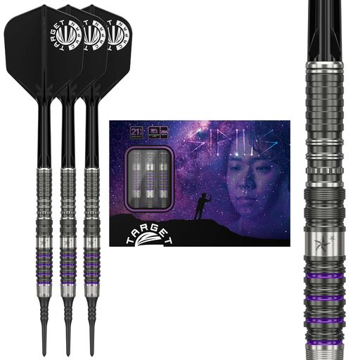 TargetJapan(ターゲットジャパン)PRIMESERIESSIRIUSG3MAX90%2BASOFTTIPDARTS|90%タングステンK-Flex2BAソフトチップダーツセット21.5G|K-Flex