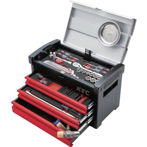 京都機械工具(KTC)物の具セットチェストタイプ[59点]SK4590E