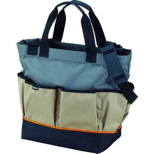 TRUSCO(トラスコ) ワークトートバッグ グレー TWT-GY x 10個 【ケース販売】|Happy night Rainbow