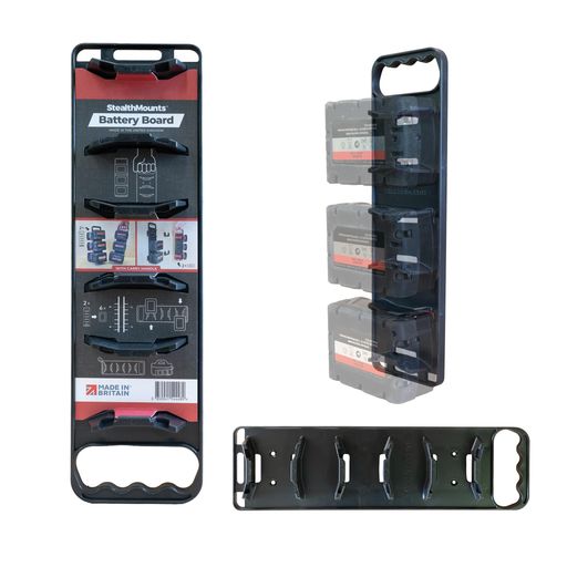 BLACKBatteryBoardforMilwaukeeM18withHandle
