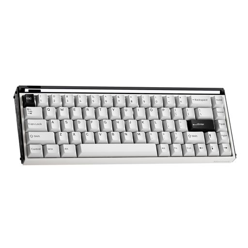 MelGeek MADE68 Ultra+ 有線キーボード、US英語配列、ホール効果磁気スイッチ ゲーミングキーボード、65% コンパクト ラピッド トリガー、ホットスワップ可能、RGB スナップ タップ & 調整可能な&hellip;｜Happy night Rainbow